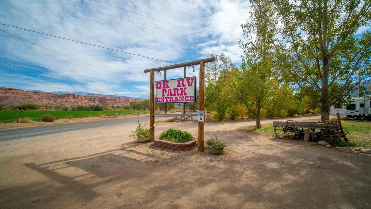 OK RV Park Family Tipi OK1 Hotel Moab Buitenkant foto