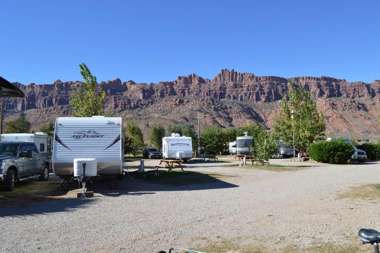 OK RV Park Family Tipi OK1 Hotel Moab Buitenkant foto